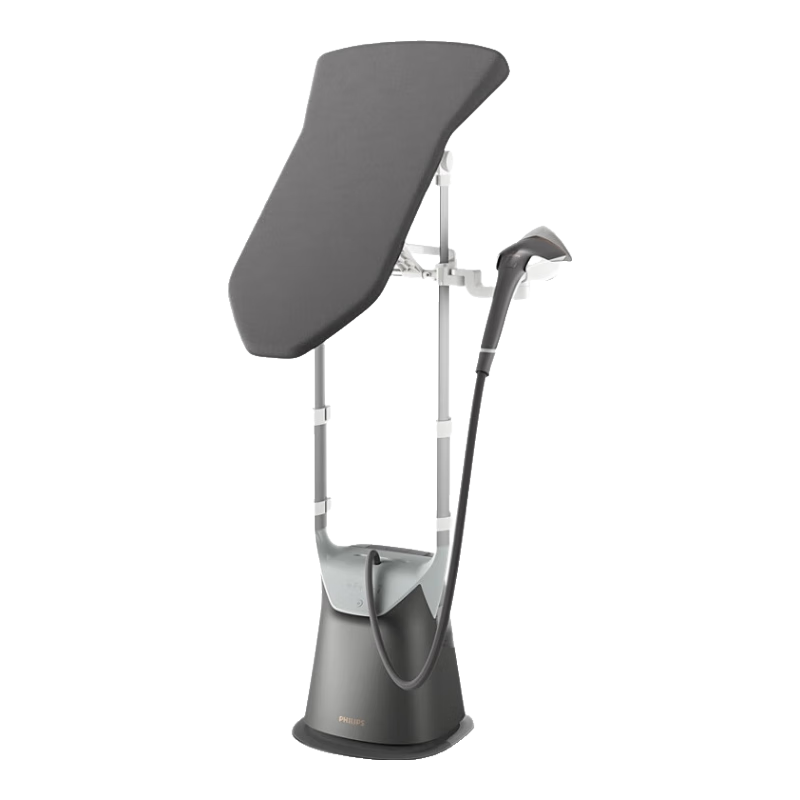 飞利浦挂烫机家用立式蒸汽电熨斗手持熨烫机烫衣服全自动智能温控双重加热 【高级灰】GC628/88