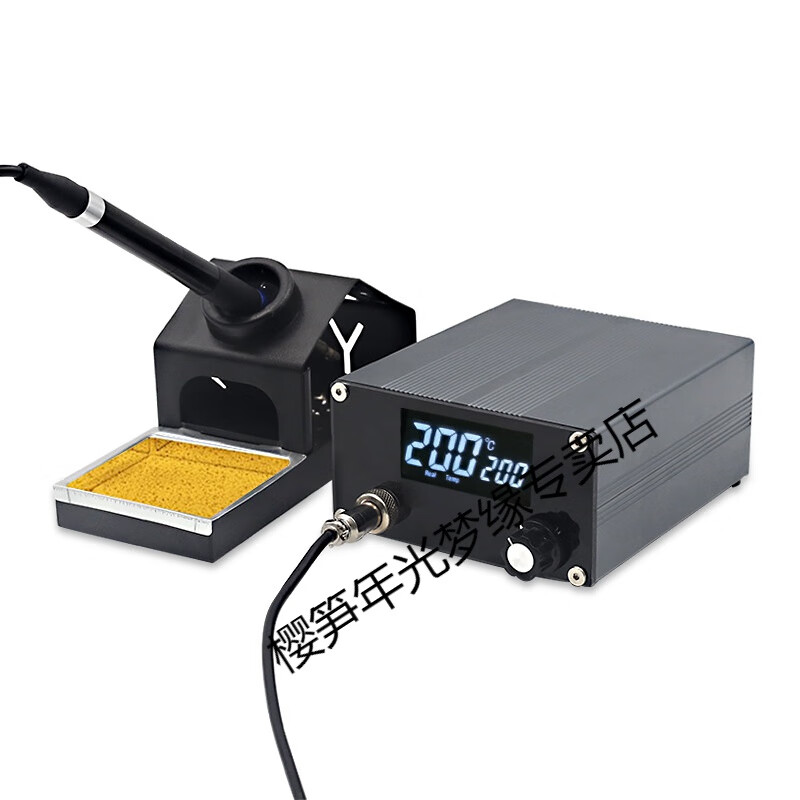 樱笋年光t12焊台 智能数显恒温电烙铁diy手柄套件家用手机维修烙铁头