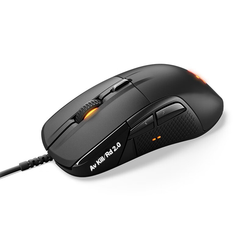 赛睿（SteelSeries）Rival 710 游戏鼠标 RGB人体工学鼠标  电竞魔兽怀旧开服鼠标 黑色