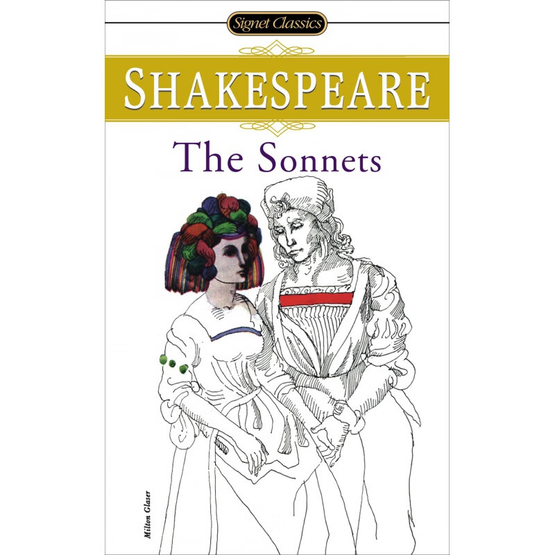 现货英文原版 the sonnets (revised) 莎士比亚十四行诗