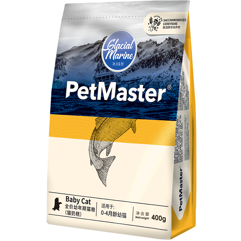 PetMaster 佩玛思特 冰川系列 鳕鱼沙丁鱼幼猫奶糕 2kg