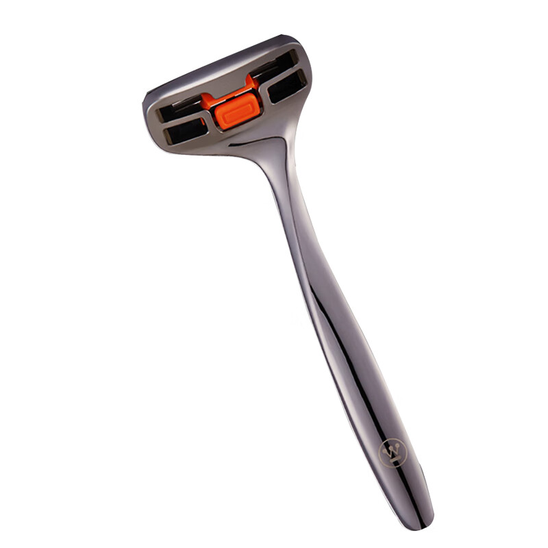 西屋(westinghouse) 剃须刀 刮胡手动刮胡刀 6刀片 锌合金材质