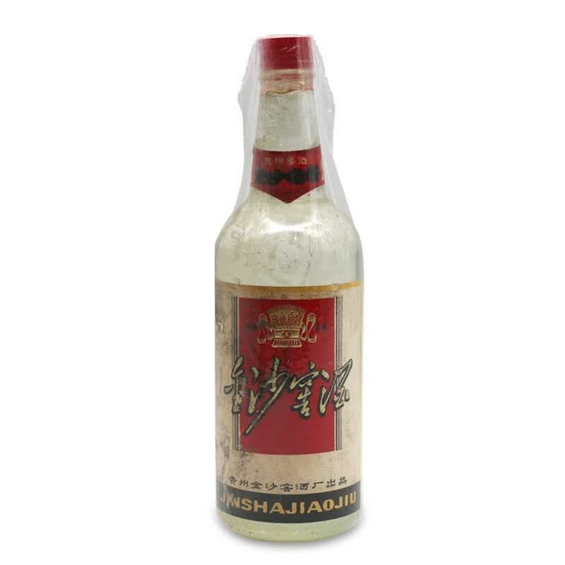 年份老酒收藏酒 贵州金沙窖酒 80年代出厂高度年份白酒 单瓶装