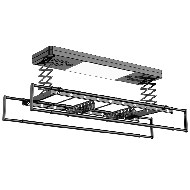 金贵夫人电动晾衣架阳台智能晾衣杆升降晾衣机自动遥控晒衣架烘干消毒-X3