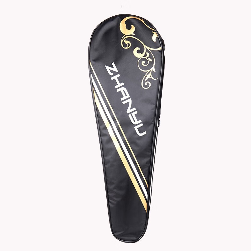 战羽羽毛球拍套袋便携2支拍装球包拍套保护拍套袋子羽毛球包 1个