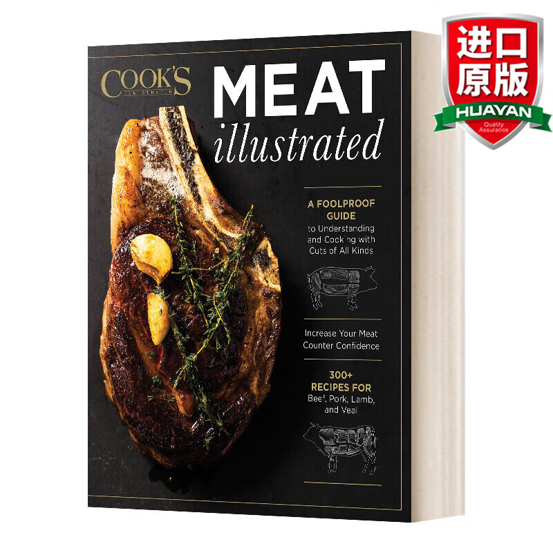 meat illustrated 英文原版 肉类插图 一个简单的指南来理解和烹饪
