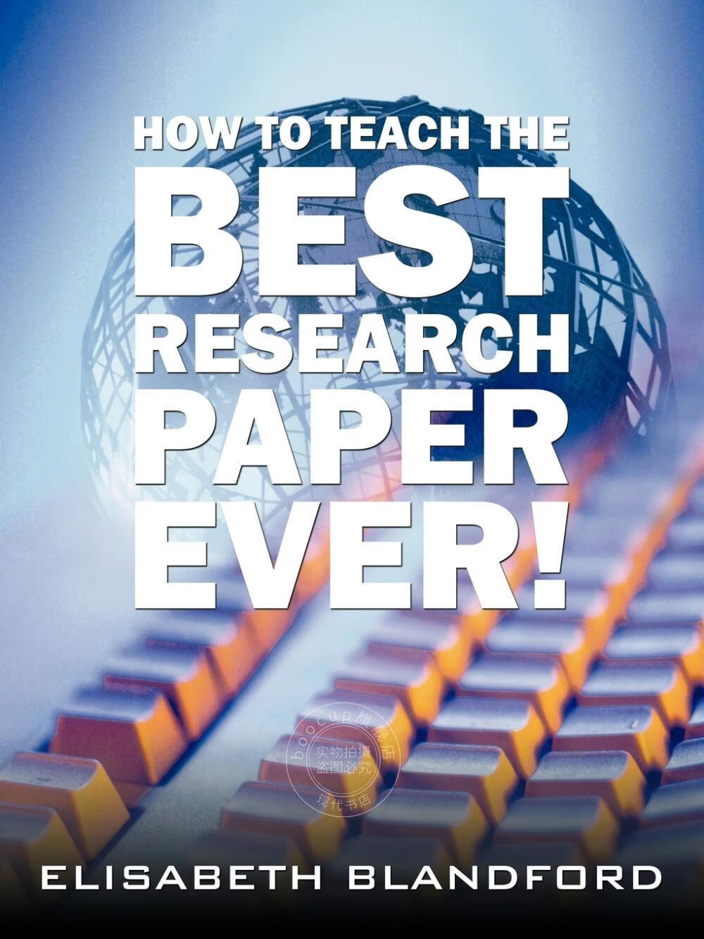 【2周达】【预售 按需印刷】how to teach the best research paper