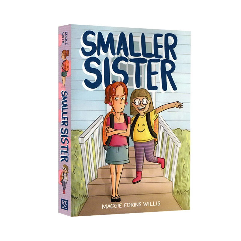 英文原版 smaller sister 姐妹情谊漫画章节书 小学英文课外阅读故事