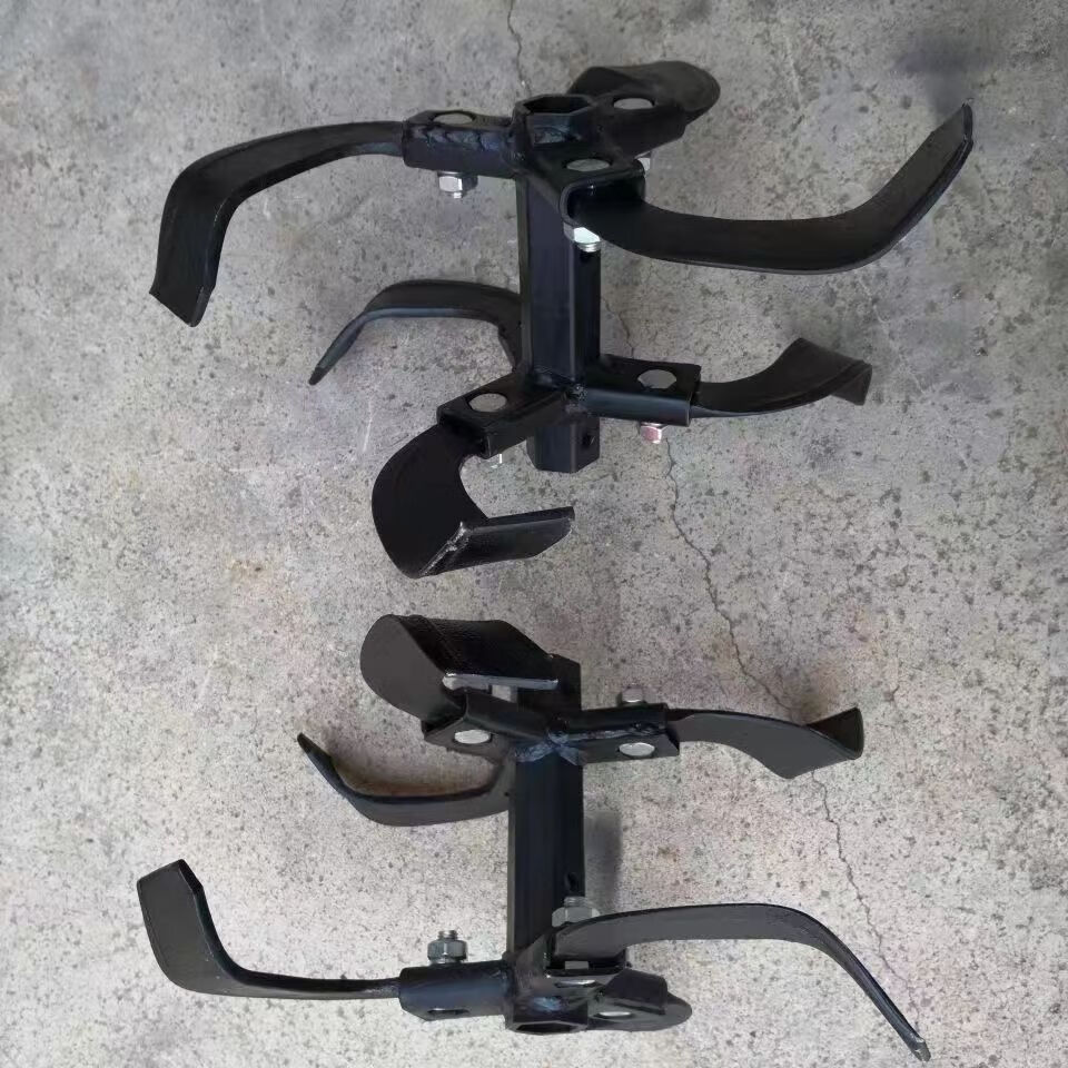 墨薰槿豹栗崽微耕机机大直连两驱开沟机梨地机用旋耕刀深耕刀硬地刀 2