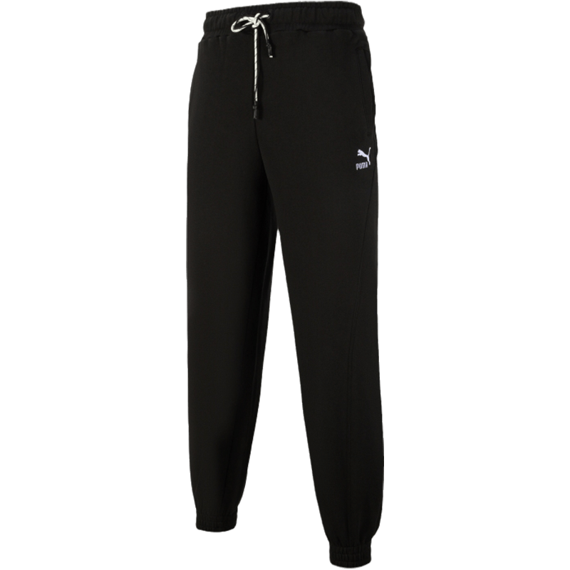 彪馬（PUMA）  針織女褲新款運動褲子訓(xùn)練休閑小腳褲 539965-01 XS