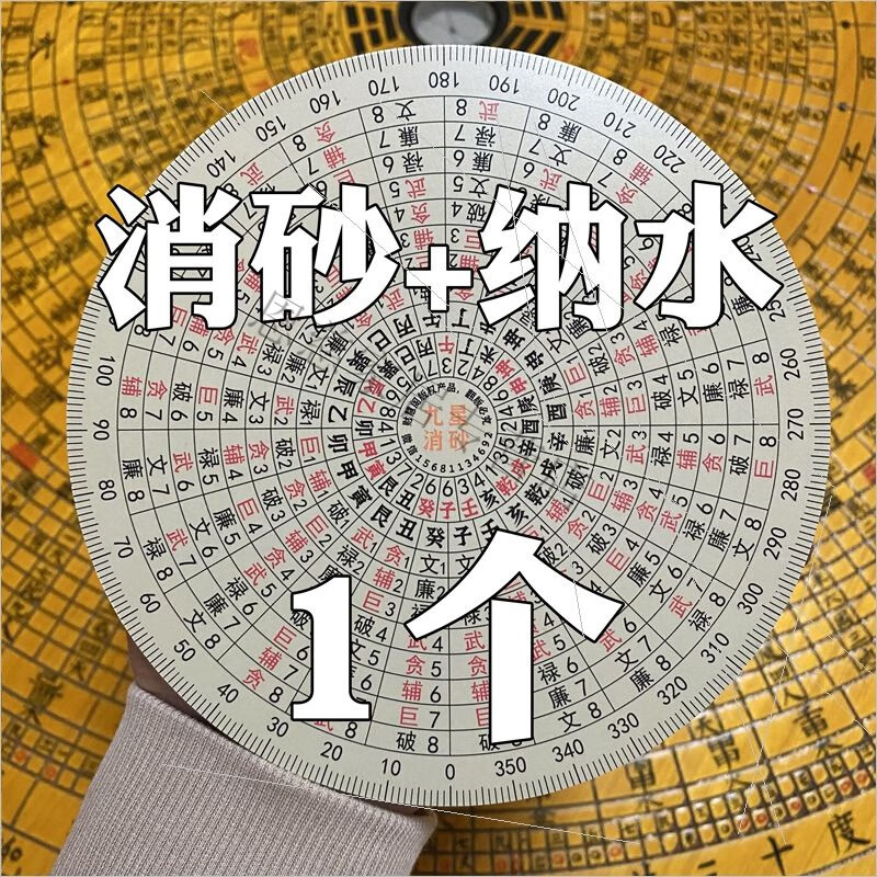 莎庭(sartill)财慧阁九星立向消砂纳水罗盘伴侣地母翻卦辅星水法送