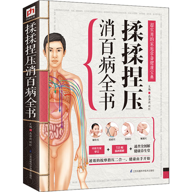 揉揉捏压消百病全书 图书