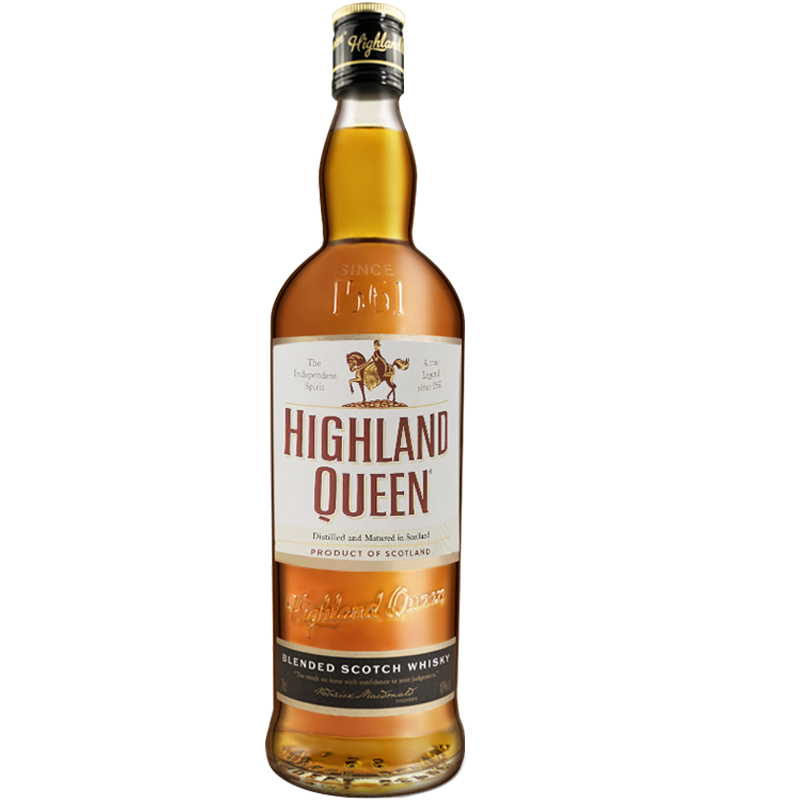 高地女X（Highland Queen）苏格兰三年调和威士忌 英国进口洋酒 调配威士忌700ml 单支装