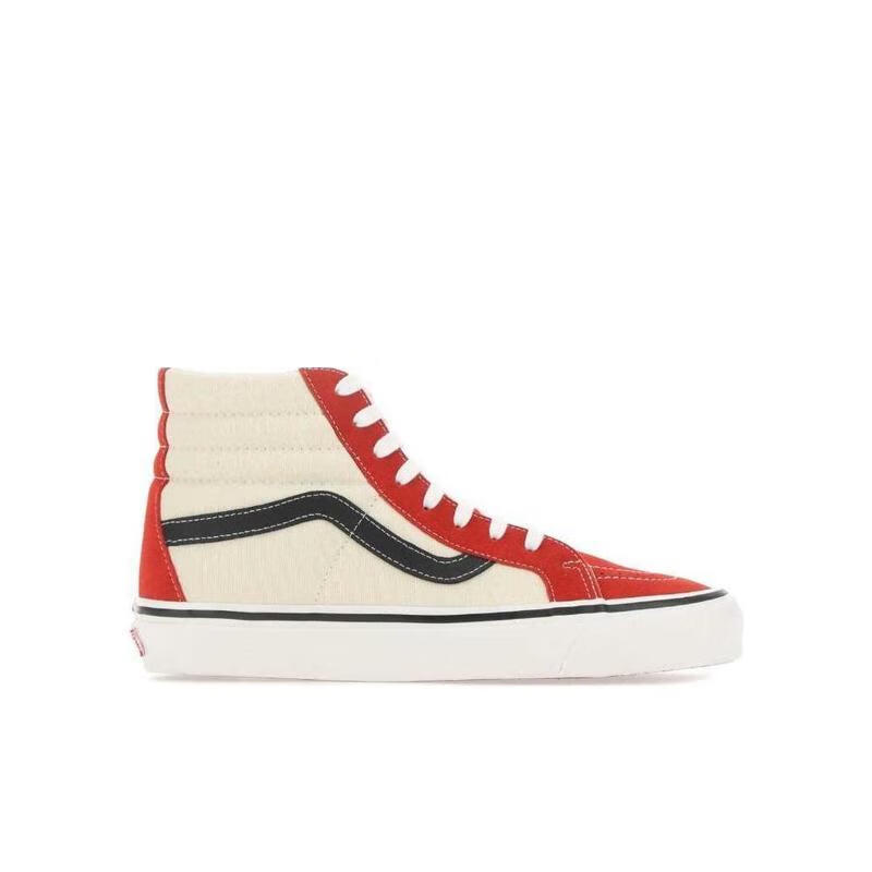 范斯(vans)男女鞋sk8-hi板鞋高帮经典多色logo贴花休闲运动滑板鞋 多