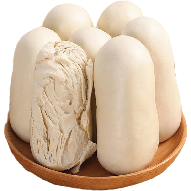 德祥隆山东高桩大馒头北方纯手工老面全麦馍馍白面杂粮粗粮原味早餐