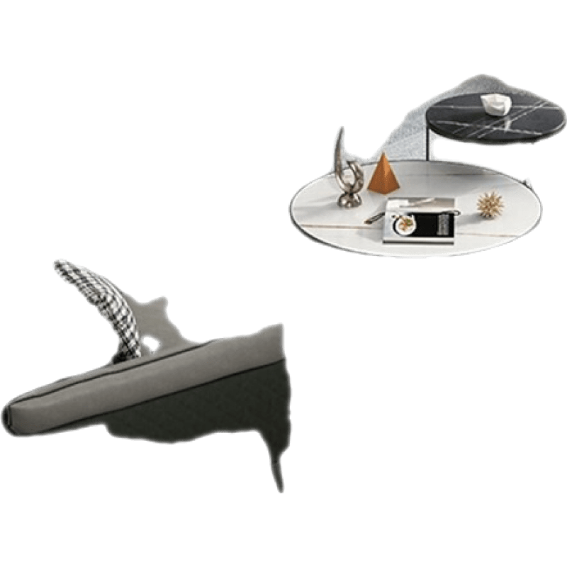 帕芭莎 沙发 意式极简布艺沙发北欧简约小户型客厅转角贵妃位组合科技布沙发 单人位 科技布(加密高厚海绵)