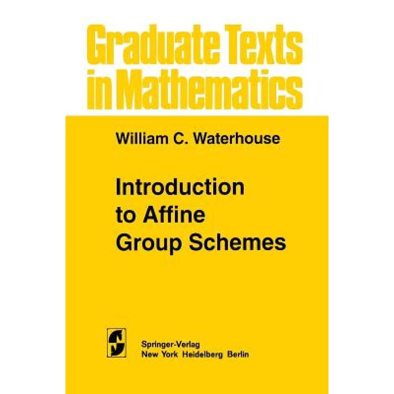 预订 Introduction to Affine Group Schemes