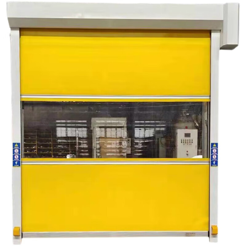 奔新农pvc快速卷帘门自动升降门感应提升门工业门堆积门透明电动卷闸