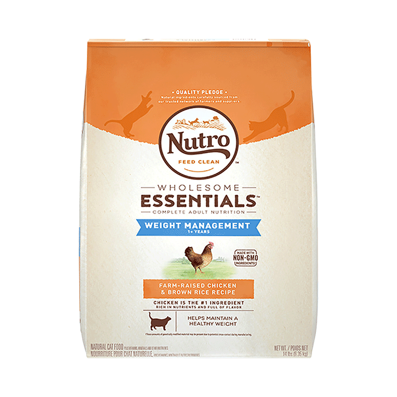 美士进口天然无谷成猫高蛋白体重控制鸡肉糙米全价猫粮14磅/6.35kg