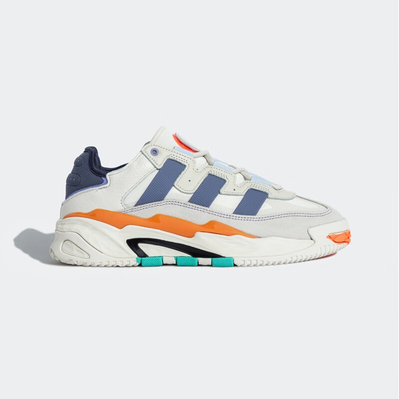 三叶草(adidas)阿迪达斯 niteball 复古老爹鞋 反光跑步鞋 运动鞋