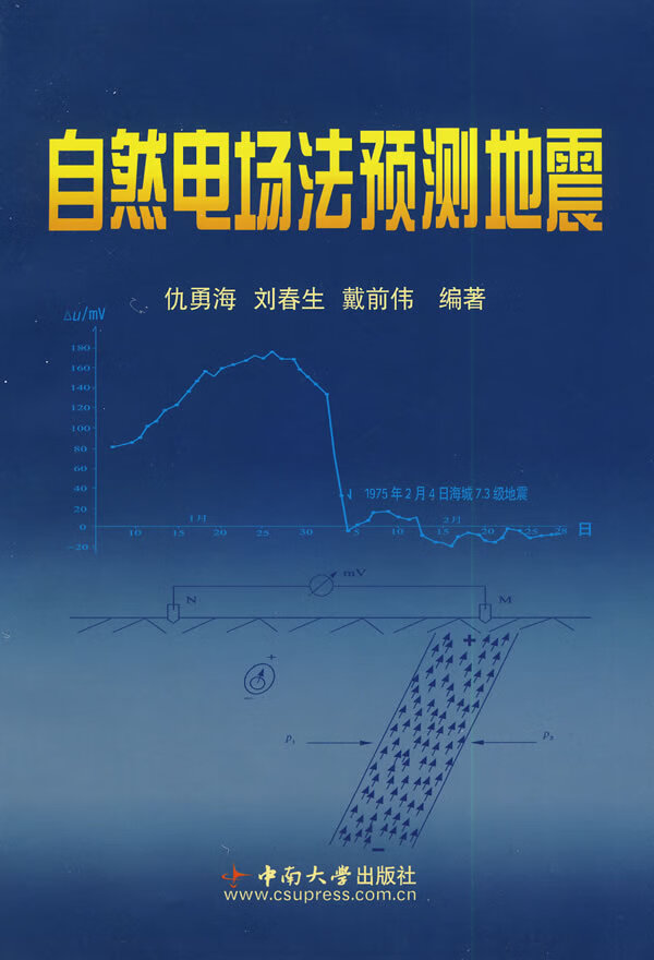 自然电场法预测地震【正版图书】