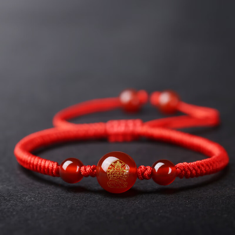 本命年红绳金刚结手绳手工编织守护神饰品礼物 红绳-[属鼠]千手观音