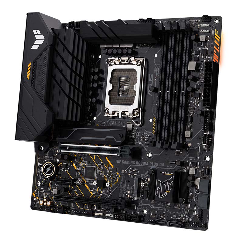 华硕（ASUS）TUF GAMING B660M-PLUS D4重炮手主板 支持 CPU 12700/12400F（Intel B660/LGA 1700）