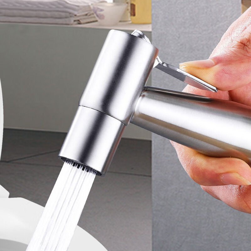 冲喷枪妇洗器洗屁股通用卫生间花洒4分一键止水浴室淋雨加压水枪套装