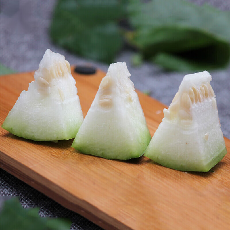 虎钢馋云南香冬瓜冰川翠玉袖珍迷你挂霜小冬瓜蜡粉高山糯面新鲜蔬菜清