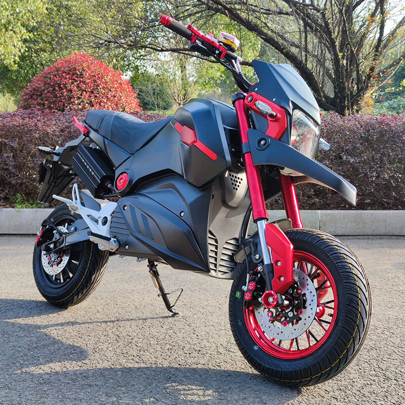 岭溪电猴子m5电摩电动摩托车z6电动车72v改装m3跑车高速电瓶车96v