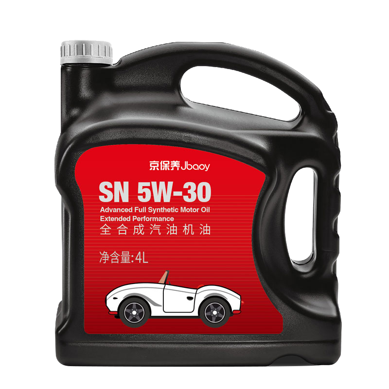 统一润滑油 京保养 5W-30 SN 全合成机油 4L