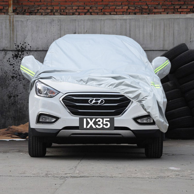 朗歌 北京现代ix35车衣车罩隔热遮阳伞防雨汽车外套加厚越野suv专用