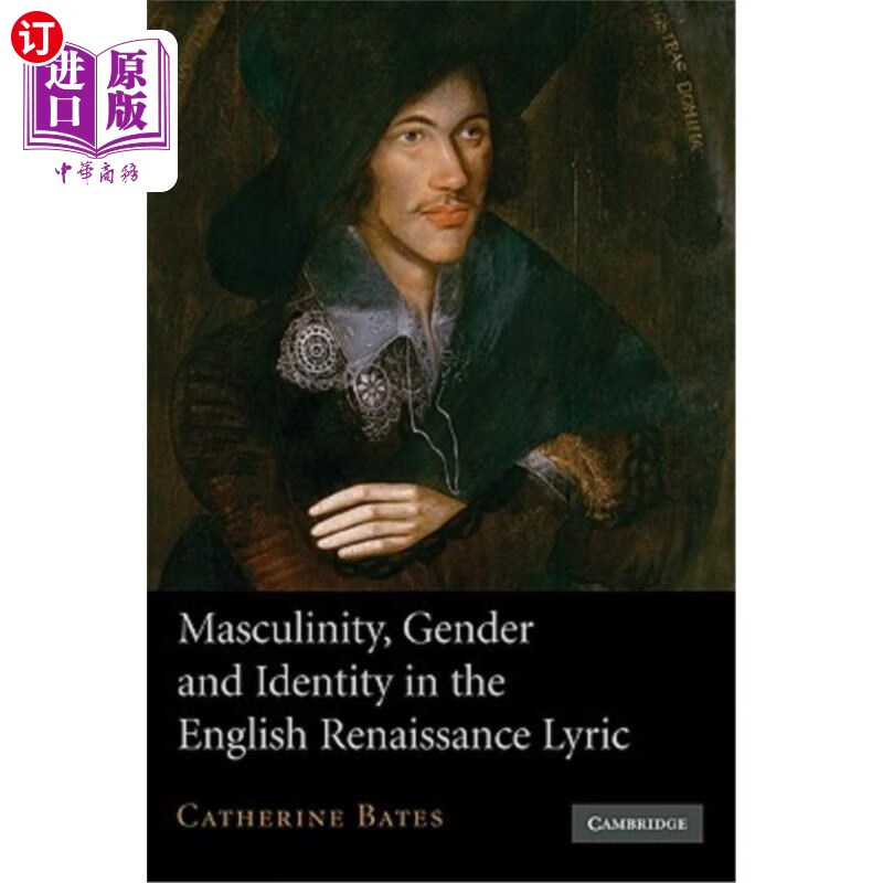 海外直订masculinity, gender and identity in the english