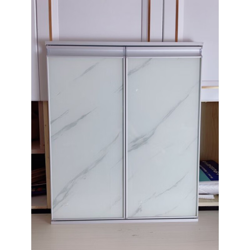 艺枼 yiyered铝合金灶台板 厨房橱柜门钢化玻璃门面定做晶钢门橱柜门