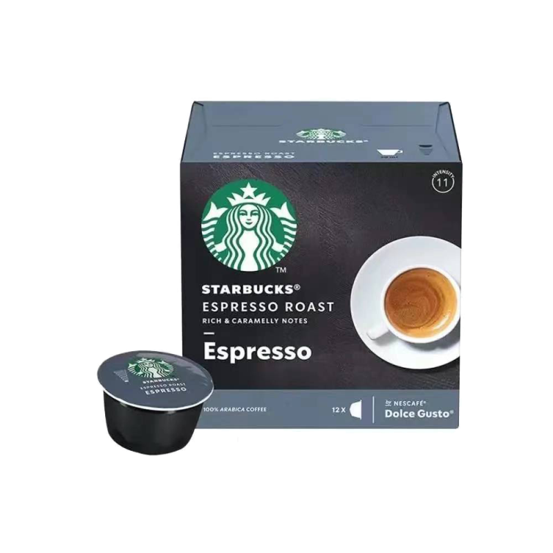 星巴克(starbucks)多趣酷思胶囊咖啡意式浓缩美式黑咖啡 意式浓缩
