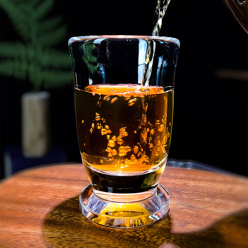 安享生活原矿水晶杯果汁杯酒杯加长透明水杯高端杯子大气创意鸡尾酒杯