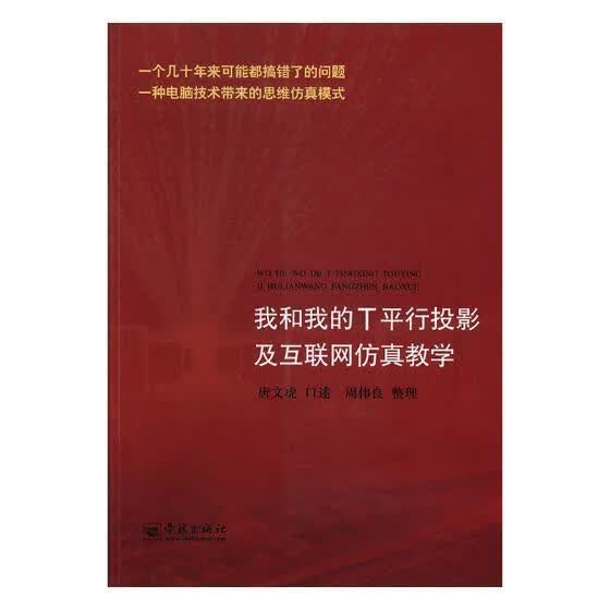 我和我的T平行投影及互联网仿真教学:一个几十年来可能都搞错了的问题 一种电脑技术带来的思维仿真模式唐