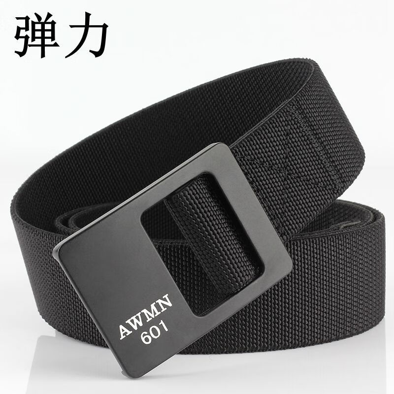 【京选优品】懒人腰带男男士弹力松紧腰带休闲韩版帆布腰带中青年学生