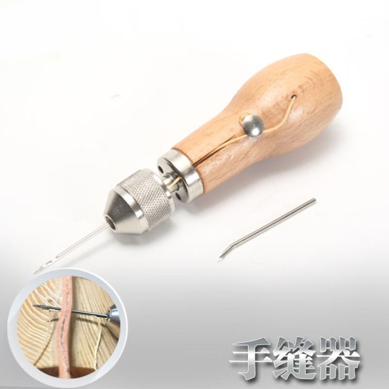 斯永达皮革手缝器 缝线工具手工皮具diy缝纫机手动缝线工具打孔缝线机器 皮革手缝器