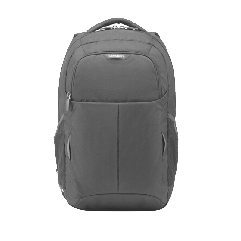 Samsonite/新秀丽双肩包 时尚商务电脑包男14英寸商务休闲背包Z93 黑灰色