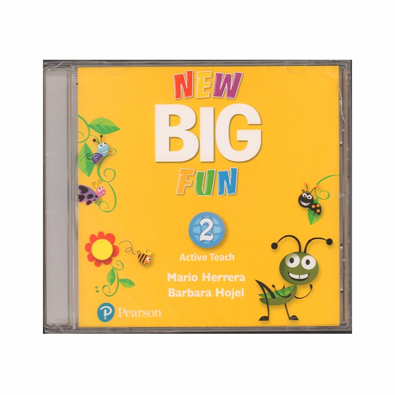 培生儿童美语旗舰课程 第二版 新版big fun  active teach 教学白板