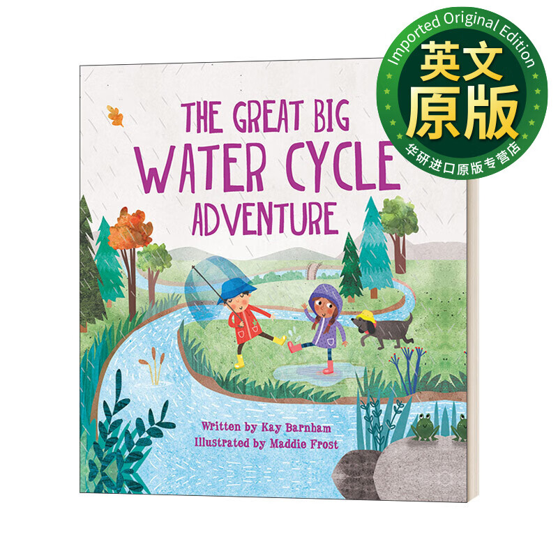神奇的大自然 水循环 英文原版 look and wonder the great big water