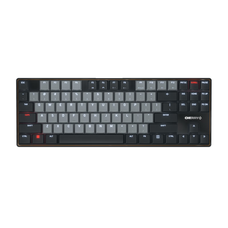 CHERRYӣ��KC500TKL MX-LP ������̰칫�������MAC��е���̼����ᱡ������Ŀ�߿����ֵ ��ɫ ����