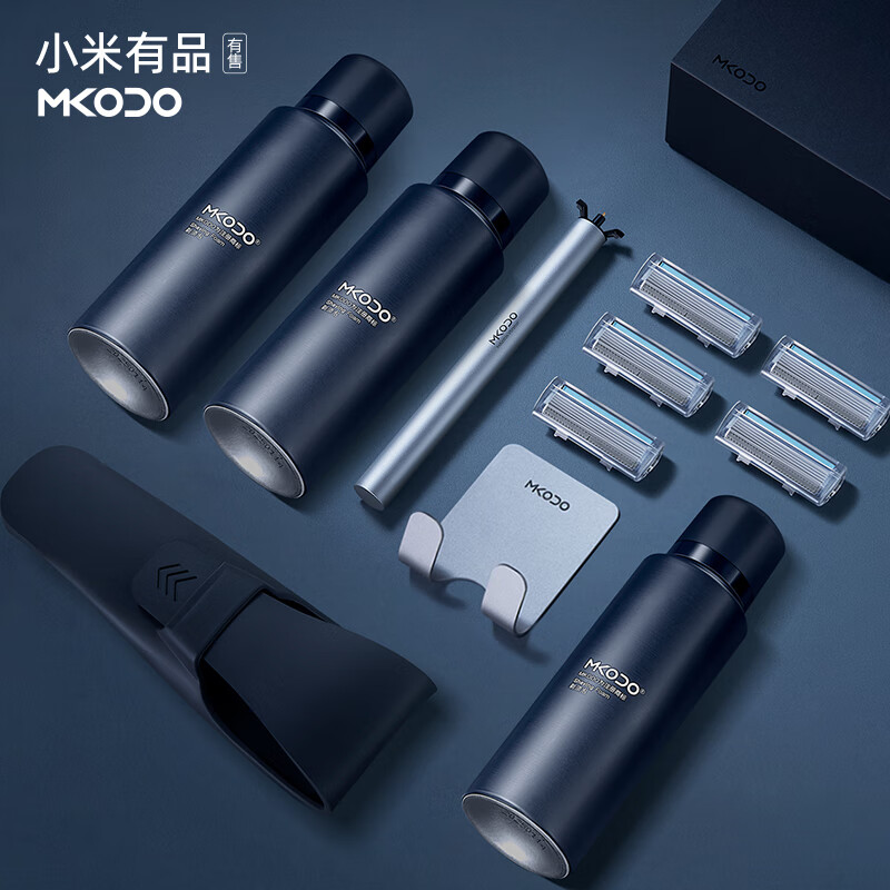 麦科多(mkodo)手动剃须刀刮胡刀小米有品有售男士礼物送男老公