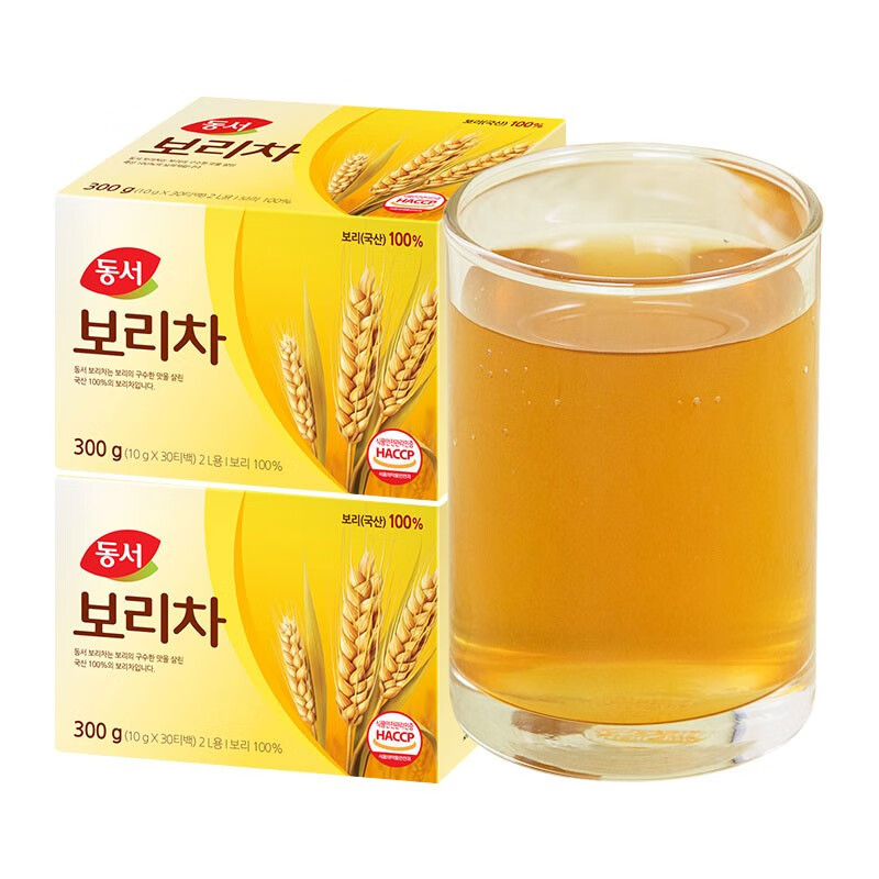 东西韩国进口大麦茶 玉米茶袋泡茶 冲泡茶独立包装办公休闲方便冲饮品