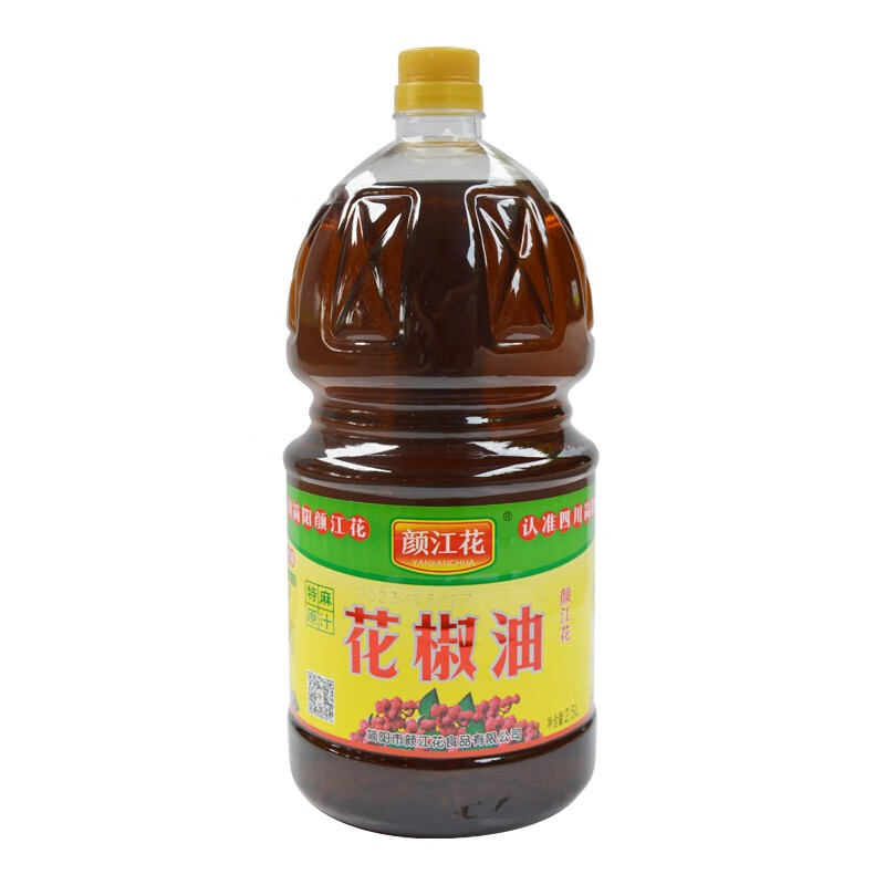 颜江花颜江花花椒油餐饮特麻原汁麻椒油四川特产商用凉拌米线海鲜火锅