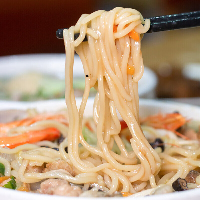 虎钢馋福建特产莆田仙游卤面手工日晒挂面干面条家乡的味道3斤 细面条