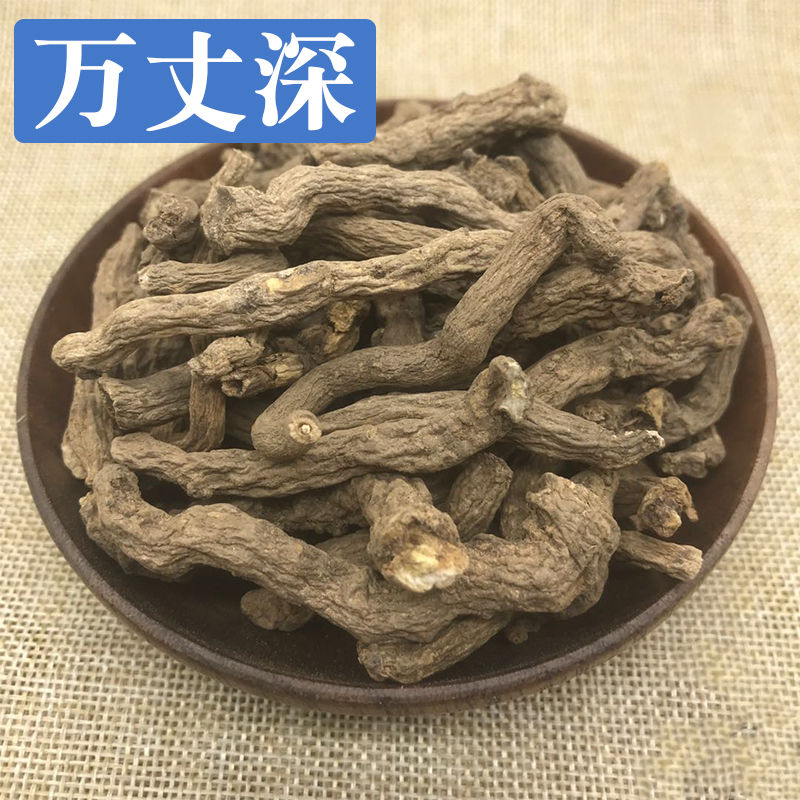 万丈深药食滋补还阳参 奶浆参 竹叶参 铁刷把 新货 万丈深(100克)