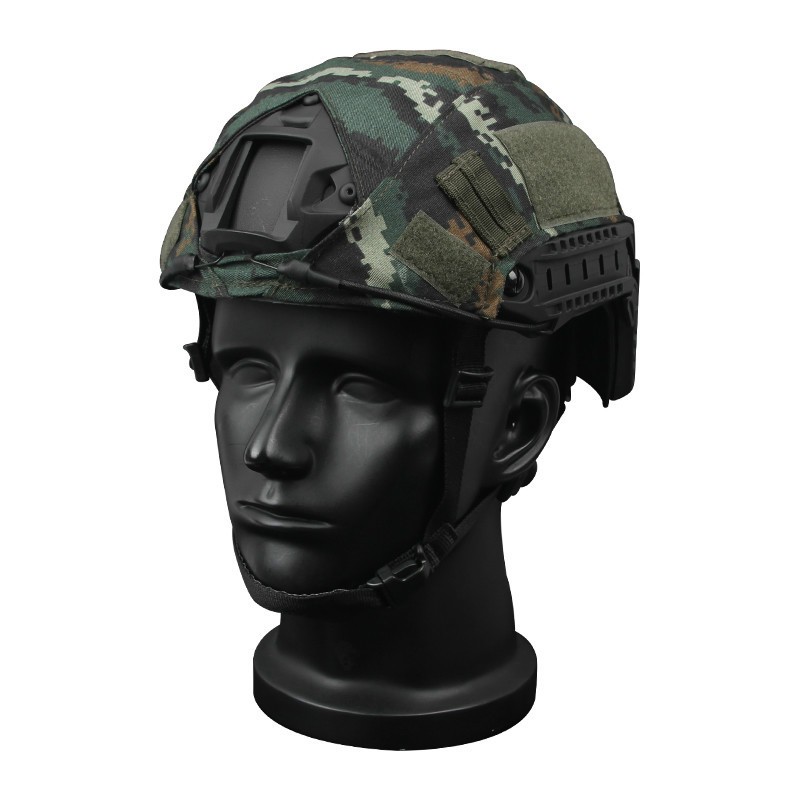 jjw 超轻500克中队fast虎斑特战训练战术头盔 魔鬼周