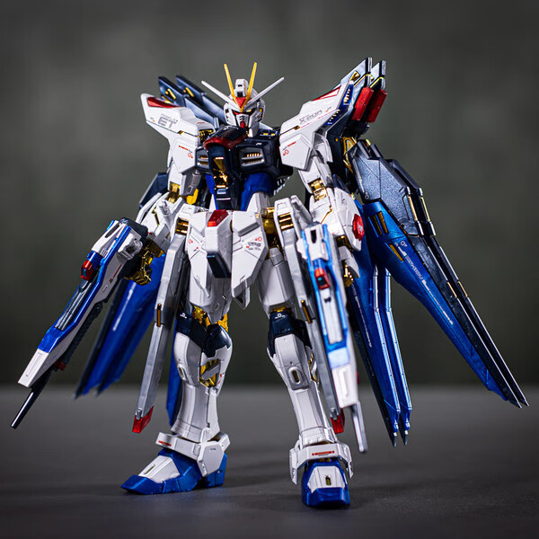 矢向机甲之城深度强袭高达拼装模型hg强袭自由机动战士飞翼角兽红异端
